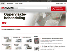 Tablet Screenshot of mavom.nl